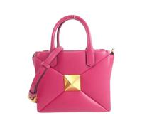 Valentino Vintage, ,Pre-owned ,Donna ,Rosa ,ONE SIZE Pre-owned Garavani Lamb Shoulder Bag