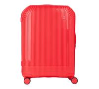 VALENTINO Wood Carry On Suitcase L Corallo