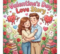 Valentinstag-Liebesgeschichte - Ein Malbuch für Erwachsene