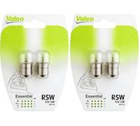Valeo 032126 R5W Lampadina Indicatore direzione ESSENTIAL (Confezione da 2)