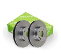 Valeo 2x Dischi Freno Oliati 186267, Asse Anteriore
