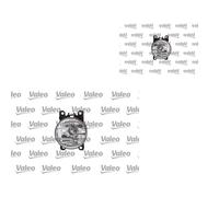 VALEO 2X Fari Nebbiosi Nebbia NSW Sinistro Destro Per Dacia Dokker Lodgy