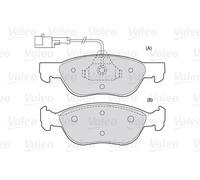 VALEO 301006 Kit pastiglie freno, Freno a disco per ALFA ROMEO,FIAT,LANCIA