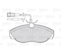 VALEO 301010 Kit pastiglie freno, Freno a disco per CITROËN,FIAT,PEUGEOT