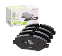 VALEO - Imbottiture per freni First - 301027 - Set di 4 imbottiture - Asse Anteriore - Completamente dotato di accessori montati.