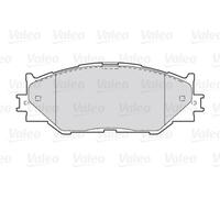 VALEO 301035 Kit pastiglie freno, Freno a disco per LEXUS