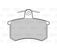 VALEO 301125 Kit pastiglie freno, Freno a disco per ALFA ROMEO,FIAT,LANCIA