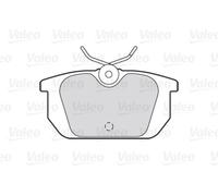 VALEO 301142 Kit pastiglie freno, Freno a disco per ALFA ROMEO,FIAT,LANCIA