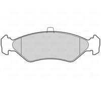 VALEO 301171 Kit pastiglie freno, Freno a disco per FORD,FORD AUSTRALIA
