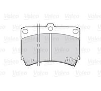 VALEO 301274 Kit pastiglie freno, Freno a disco per KIA,MAZDA