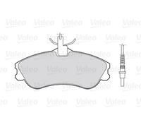 VALEO 301326 Kit pastiglie freno, Freno a disco per CITROËN,PEUGEOT