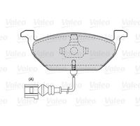 VALEO 301332 Kit pastiglie freno, Freno a disco per AUDI,SEAT,SKODA,VW