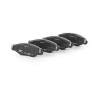VALEO - Imbottiture per freni First - 301461 - Set di 4 imbottiture - Asse Anteriore - Completamente dotato di accessori montati.