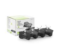 VALEO - Imbottiture per freni First - 301463 - Set di 4 imbottiture - Asse Posteriore - Completamente dotato di accessori montati.