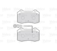 VALEO 301466 Kit pastiglie freno, Freno a disco per PEUGEOT