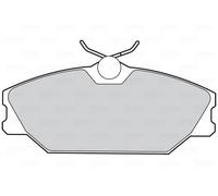 VALEO 301473 Kit pastiglie freno, Freno a disco per RENAULT
