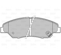 VALEO 301511 Kit pastiglie freno, Freno a disco per KIA