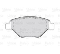 VALEO 301557 Kit pastiglie freno, Freno a disco per RENAULT
