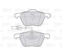 VALEO 301565 Kit pastiglie freno, Freno a disco per FORD,SEAT,VW