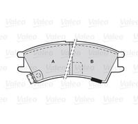VALEO 301575 Kit pastiglie freno, Freno a disco per HYUNDAI