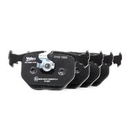 VALEO 301580 Kit pastiglie freni Posteriore per BMW 3 Limousine (E46) X3 (E83)