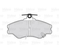VALEO 301634 Kit pastiglie freni