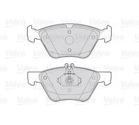 VALEO 301636 Kit pastiglie freno, Freno a disco per CHRYSLER,MERCEDES-BENZ