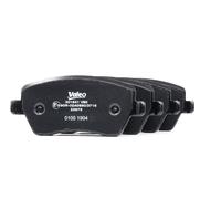 VALEO 301641 Kit pastiglie freni Anteriore per RENAULT Clio IV Schrägheck (BH)