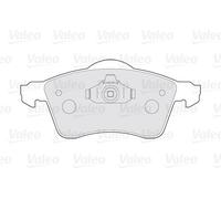 VALEO 301675 Kit pastiglie freno, Freno a disco per VW