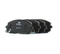 VALEO - Imbottiture per freni First - 301707 - Set di 4 imbottiture - Asse Anteriore - Completamente dotato di accessori montati.