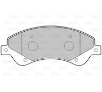 VALEO 301818 Kit pastiglie freno, Freno a disco per FORD,FORD AUSTRALIA