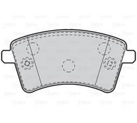 VALEO 302108 Kit pastiglie freno, Freno a disco per MERCEDES-BENZ,RENAULT