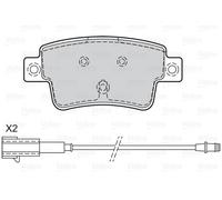 VALEO 302127 Kit pastiglie freno, Freno a disco per ABARTH,FIAT