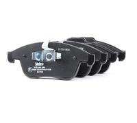 VALEO - Imbottiture per freni First - 302128 - Set di 4 imbottiture - Asse Anteriore - Completamente dotato di accessori montati.