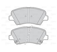 VALEO 302139 Kit pastiglie freno, Freno a disco per HYUNDAI,KIA