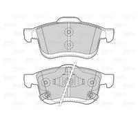 VALEO 302163 Kit pastiglie freno, Freno a disco per FIAT