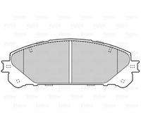 VALEO 302224 Kit pastiglie freno, Freno a disco per LEXUS,SUBARU,TOYOTA,TOYOTA (