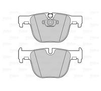 VALEO 302279 Kit pastiglie freno, Freno a disco per BMW