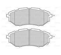 VALEO 302312 Kit pastiglie freno, Freno a disco per SUBARU