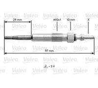 VALEO 345125 Candeletta per VW Golf V Schrägheck (1K1) TOURAN (1T1, 1T2) M10X1