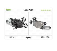 Valeo 404792 Motorino Tergicristalli Posteriore Destra per VW Multivan V Vans V