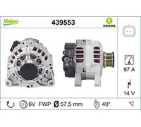 VALEO 439553 Alternatore