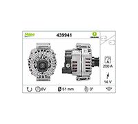 VALEO Alternatore 439941