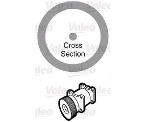VALEO 509175 Guarnizione, Condotto d. refrigerante
