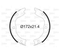 VALEO 564177 Kit ganasce, Freno stazionamento per NISSAN