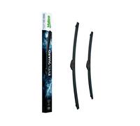 VALEO EVERGUARD - VSK4 - Un Kit di Spazzole Tergicristallo Flat Blade in Silicone con una durata X2 - Lunghezze: 650mm/400mm - Anteriore (Confezione da 2) - 566020