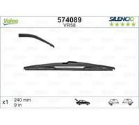 Valeo Spazzola tergicristallo Silencio VR58 240 mm Posteriore 574089 per OPEL/RENAULT/PEUGEOT 1 pezzo