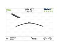 Tergicristallo per parabrezza VALEO 574337, Silencio Xtrm VR258 Lunghezza 380mm, indietro, 1 pezzo