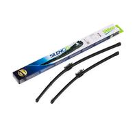 VALEO Silencio Tergicristalli VF330 Kit di Spazzole tergicristallo originali Flat Blade ad Alte Prestazioni, Maggior Visibilità su Strada 600mm/475mm Anteriore Confezione da 2 574385