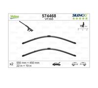 Valeo 574468 Spazzola Anteriore Per Opel Astra H Mercedes-Benz X204